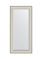 Зеркало Evoform Exclusive 780x1680 с фацетом, в багетной раме 95мм, травлёное серебро BY 1306