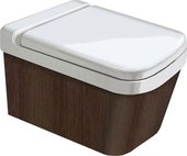 Унитаз подвесной, отделка «Дуб» Duravit ESPLANADE 2554090000