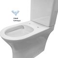 Унитаз напольный Aquatek Тея, 650х340х830, безободковый Tornado AQ2701T-00