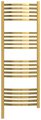 Полотенцесушитель электрический Сунержа Аркус 3.0, 1200x400, МЭМ левый, золото 03-5704-1240