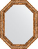 Зеркало Evoform Polygon 650x850 в багетной раме 85мм, виньетка античная бронза BY 7155
