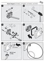 Инструкция по монтажу настенного крючка из коллекции Hansgrohe Axor Starck Organic 42737000
