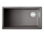 Кухонная мойка Omoikiri Kata 76-U/I Side GR, Artgranit, со смещённым сливом, leningrad grey 4997589