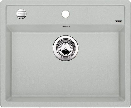 Кухонная мойка Blanco Dalago 6, без крыла, с клапаном-автоматом, гранит, жемчужный 520545