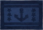 Коврик для ванной Spirella Anchor Star, 60x90см, хлопок, синий 1017660