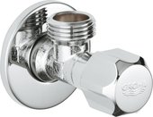 Угловой вентиль Grohe, 1/2x1/2" для подключения смесителей, 10шт в коробке, хром 2201600M