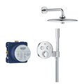 Душевая система Grohe Grohtherm SmartControl, термостат встроенный, верхний душ, ручной душ, хром 34867000