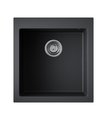 Кухонная мойка Omoikiri Bosen 47-BL, Tetogranit, чёрный 4993586