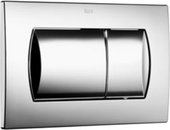 Смывная клавиша для унитаза Roca Active 62B двойной смыв, хром 8901160B1