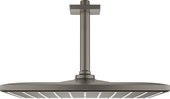 Верхний душ Grohe Rainshower Mono 310 Cube 1jet Eco, с потолочным кронштейном, тёмный графит матовый 26566AL0