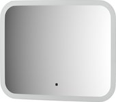 Зеркало с матированием и LED-подсветкой Defesto, 15W, 50x40см, ИК-выключатель, тёплый белый свет DF 3811RH
