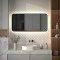 Зеркало с окантовкой Defesto Aura 120x60, LED подсветка, сенсорный выключатель, нейтральный белый свет DF 2968SH
