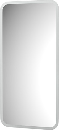 Зеркало с матированием и LED-подсветкой Defesto, 28W, 50x100см, без выключателя, тёплый белый свет DF 3815
