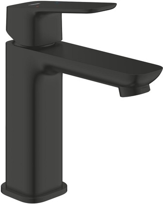 Смеситель для раковины Grohe Cubeo M-Size, гладкий корпус, матовый чёрный 1017552430