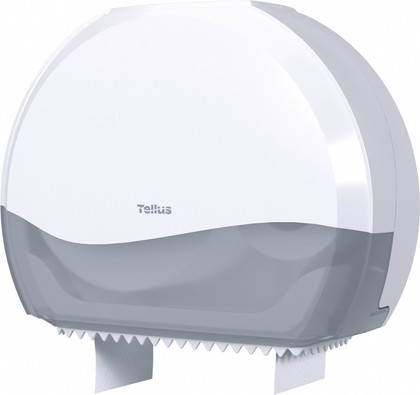Диспенсер для туалетной бумаги Tellus TP1 в Джамбо рулонах, белый 921000