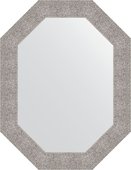 Зеркало Evoform Polygon 660x860 в багетной раме 90мм, чеканка серебряная BY 7187