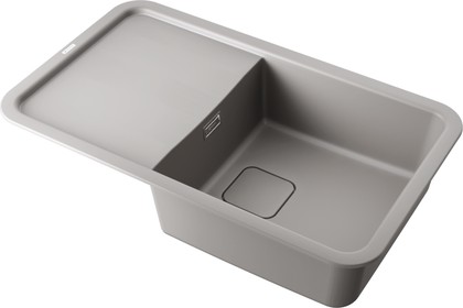 Кухонная мойка Omoikiri Tasogare 86-GR, оборачиваемая, Artgranit, leningrad grey 4993459
