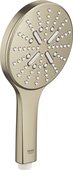 Ручной душ Grohe Rainshower SmartActive 130, 3 режима, 9.5 л/мин, круглый, матовый никель 26574EN0