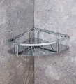 Полка угловая Colombo Angolari 220x225, съёмная, хром B9642.CR