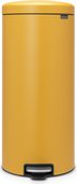 Мусорный бак с педалью Brabantia Newicon, 30л, минерально-горчичный 116148