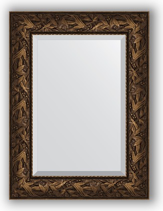 Зеркало Evoform Exclusive 590x790 с фацетом, в багетной раме 99мм, византия бронза BY 3391