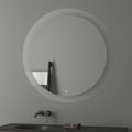 Зеркало Evoform Ledshine d100, с подсветкой, нейтральный белый свет, сенсорный выключатель BY 2627