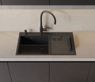 Кухонная мойка Omoikiri Akisame 86-2 Side IN, 2 чаши, нержавеющая сталь 4997021
