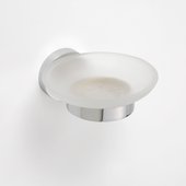 Мыльница настенная стекло/хром 115x135мм Bemeta Omega 104108042