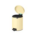 Мусорный бак с педалью Brabantia NewIcon 5л, ванильно-жёлтый 233784