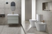 Раковина GSI Norm 800, подвесная, встраиваемая, перелив, отверстие под смеситель, белый глянцевый 8634111