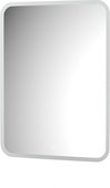 Зеркало с матированием и LED-подсветкой Defesto, 25W, 60x80см, сенсорный выключатель, тёплый белый свет DF 3817S
