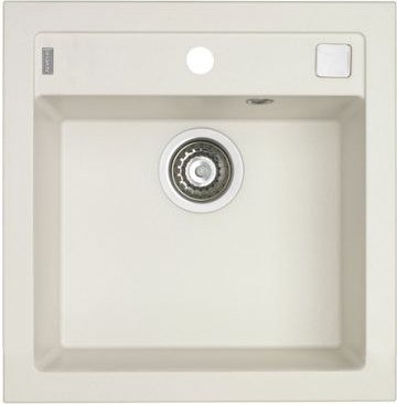 Кухонная мойка Alveus Formic 20, 520x510, врезная, белый 1128395