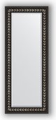 Зеркало Evoform Exclusive 550x1350 с фацетом, в багетной раме 81мм, чёрный ардеко BY 1155