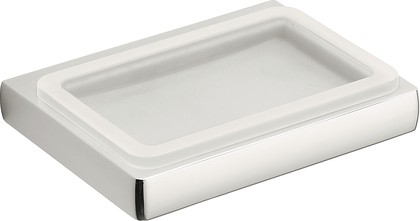 Мыльница Colombo Lulu настенная, стекло, хром B6201.CR-VAN