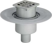 Трап для душа 100x100мм с решеткой из нержавеющей стали Viega Advantix 556914