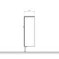 Шкаф напольный Verona VERONA, 1070x600, средний, 2 дверцы VN412