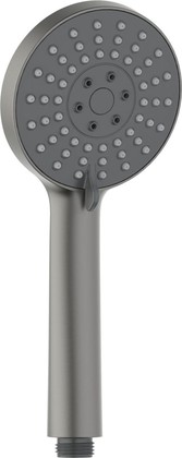 Ручной душ Aquatek Бетта, Select 120, 3jet, оружейная сталь AQ2009BGM