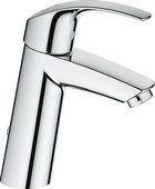 Смеситель для раковины однорычажный с цепочкой, хром Grohe EUROSMART 23323001