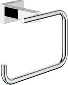 Держатель для туалетной бумаги Grohe Essentials Cube, без крышки, хром 40507000