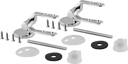 Комплект креплений Remer деревянного сиденья к унитазу 748