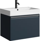 Подвесная тумба Aqwella Pure 66см, с одним ящиком, серый PUR0165GRM