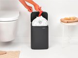 Мусорный бак Brabantia Bo 7л, минерально-графитовый 233722