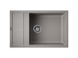 Кухонная мойка Omoikiri Sumi 78 LB-GR, с крылом, оборачиваемая, Tetogranit, leningrad grey 4993563