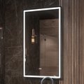Зеркало Vigo Roberta Luxe 600x1000 LED-подсветка, подогрев, бесконтактный выключатель, часы, диммер 293