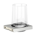 Держатель стакана Keuco Edition 11, в комплекте с хрустальным стаканом, нержавеющая сталь 11150 219000
