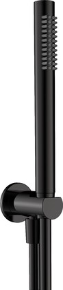 Душевой комплект AQUAme Stick, 1jet, чёрный матовый AQM8711MB