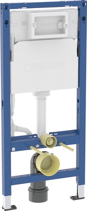 Инсталляция Geberit DuofixBasic, 112см, со смывным бачком скрытого монтажа Delta 12см 111.153.00.3