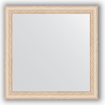 Зеркало Evoform Definite 640x640 в багетной раме 57мм, беленый дуб BY 0781