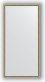 Зеркало Evoform Definite 480x980 в багетной раме 28мм, витое серебро BY 0691