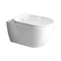Крышка-сиденье для унитаза Aquatek Поларис Soft-Close, быстросъёмное, белый AQ7000-00
